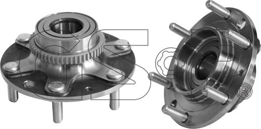 GSP 9235026 - Комплект підшипника маточини колеса autocars.com.ua