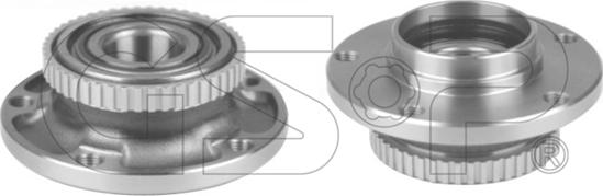 GSP 9237001 - Комплект підшипника маточини колеса autocars.com.ua