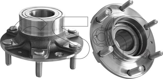 GSP 9245019 - Комплект подшипника ступицы колеса avtokuzovplus.com.ua