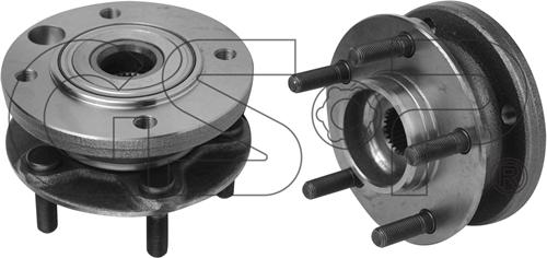 GSP 9326007 - Комплект підшипника маточини колеса autocars.com.ua