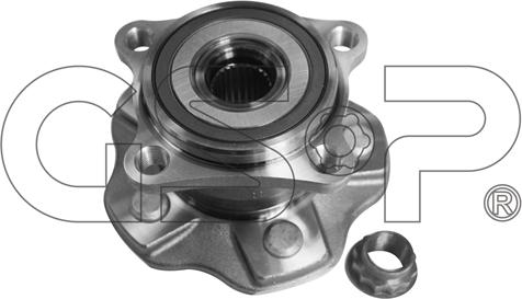 GSP 9326032K - Комплект подшипника ступицы колеса autodnr.net