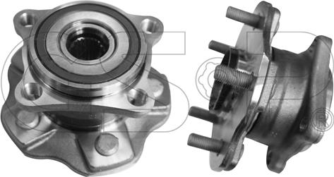 GSP 9326032 - Комплект подшипника ступицы колеса autodnr.net