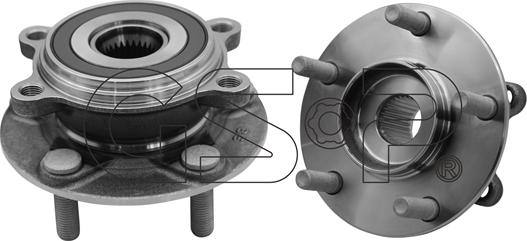 GSP 9328034 - Комплект подшипника ступицы колеса avtokuzovplus.com.ua