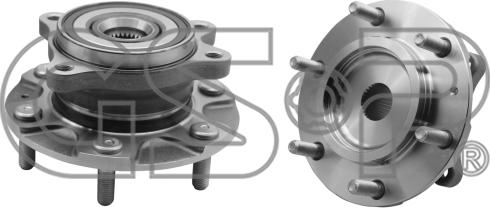 GSP 9329040 - Комплект підшипника маточини колеса autocars.com.ua