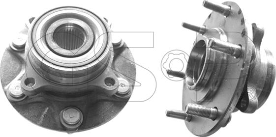 GSP 9330017 - Комплект подшипника ступицы колеса autodnr.net