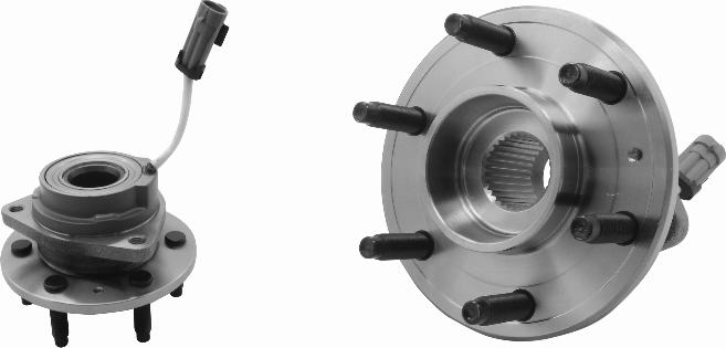 GSP 9330034 - Комплект підшипника маточини колеса autocars.com.ua