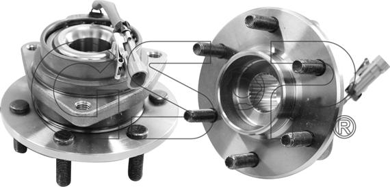 GSP 9330036 - Комплект підшипника маточини колеса autocars.com.ua