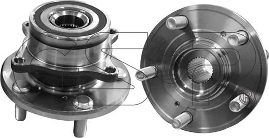GSP 9330038 - Комплект підшипника маточини колеса autocars.com.ua
