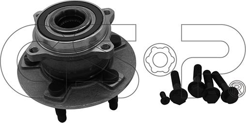 GSP 9330067K - Комплект подшипника ступицы колеса autodnr.net