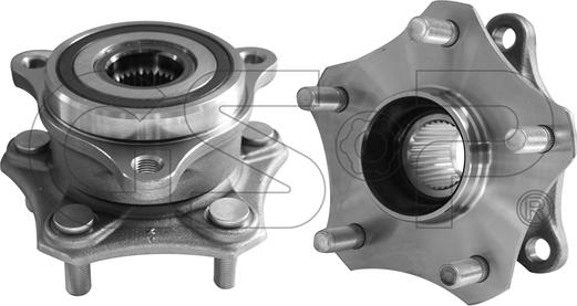 GSP 9331010 - Комплект подшипника ступицы колеса avtokuzovplus.com.ua