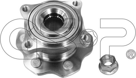 GSP 9332005K - Маточина колеса autocars.com.ua