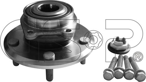 GSP 9332009F - Комплект підшипника маточини колеса autocars.com.ua