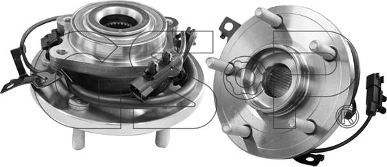 GSP 9332018 - Комплект подшипника ступицы колеса autodnr.net
