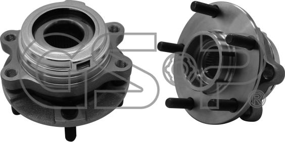 GSP 9332023 - Комплект подшипника ступицы колеса autodnr.net