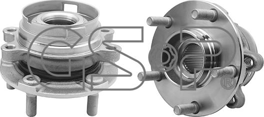 GSP 9332040 - Комплект подшипника ступицы колеса avtokuzovplus.com.ua