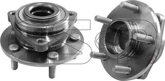 GSP 9333031 - Комплект підшипника маточини колеса autocars.com.ua