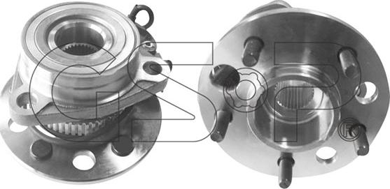 GSP 9333057 - Комплект підшипника маточини колеса autocars.com.ua