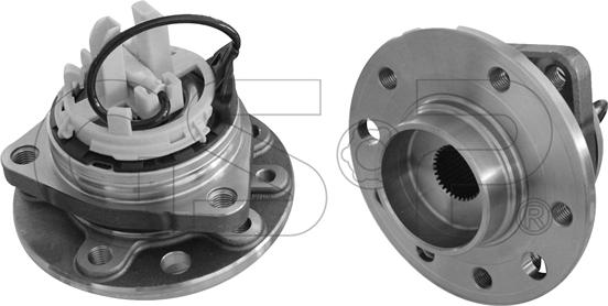 GSP 9333097 - Комплект подшипника ступицы колеса autodnr.net