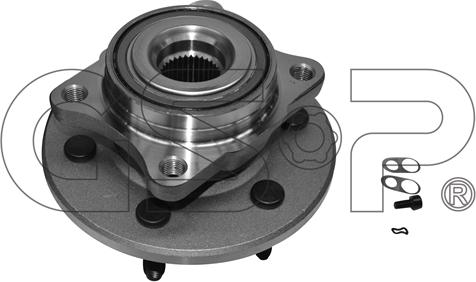 GSP 9333106K - Комплект подшипника ступицы колеса autodnr.net