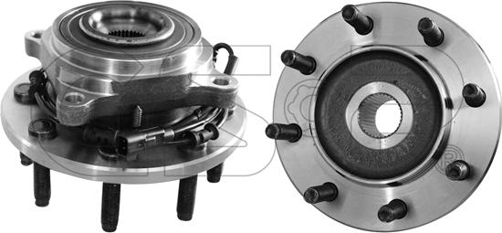 GSP 9335001 - Маточина колеса autocars.com.ua