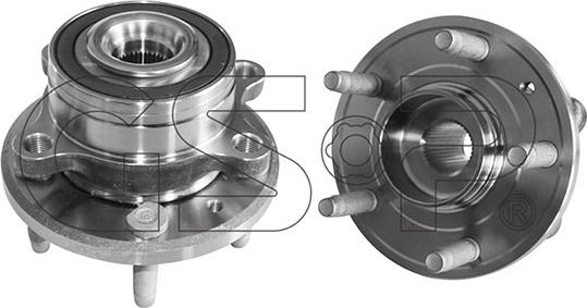 GSP 9338006 - Комплект подшипника ступицы колеса avtokuzovplus.com.ua