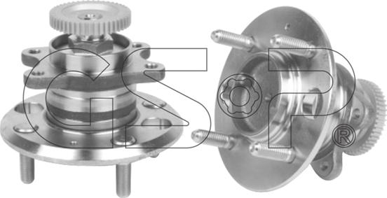 GSP 9400004 - Комплект подшипника ступицы колеса avtokuzovplus.com.ua