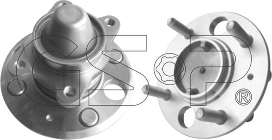 GSP 9400037 - Комплект підшипника маточини колеса autocars.com.ua