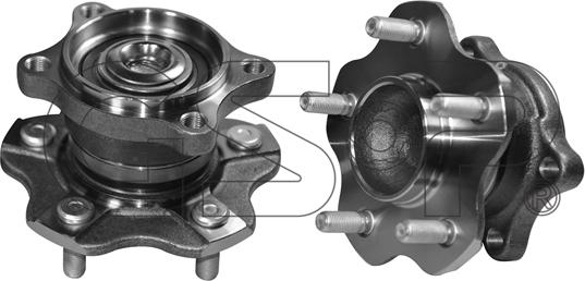 GSP 9400124 - Комплект підшипника маточини колеса autocars.com.ua
