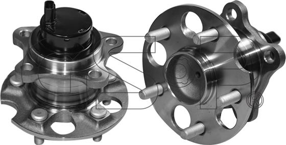 GSP 9400126 - Комплект підшипника маточини колеса autocars.com.ua