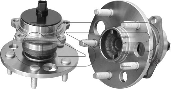 GSP 9400184 - Комплект підшипника маточини колеса autocars.com.ua