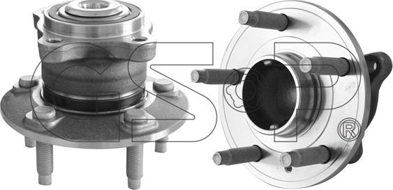 GSP 9400259 - Маточина колеса autocars.com.ua