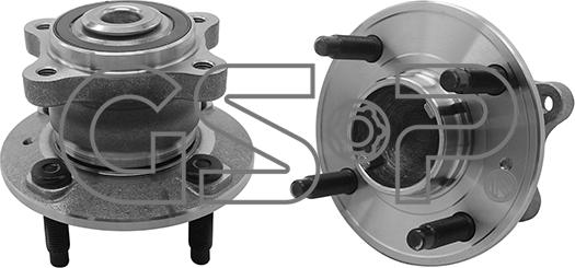 GSP 9400267 - Комплект подшипника ступицы колеса avtokuzovplus.com.ua