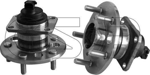 GSP 9400313 - Комплект подшипника ступицы колеса autodnr.net