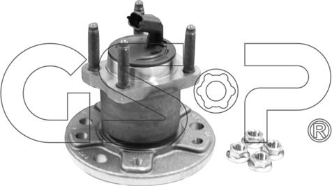 GSP 9400338K - Комплект подшипника ступицы колеса autodnr.net