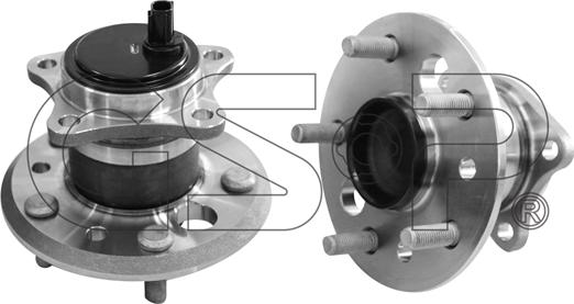GSP 9400344 - Комплект подшипника ступицы колеса avtokuzovplus.com.ua