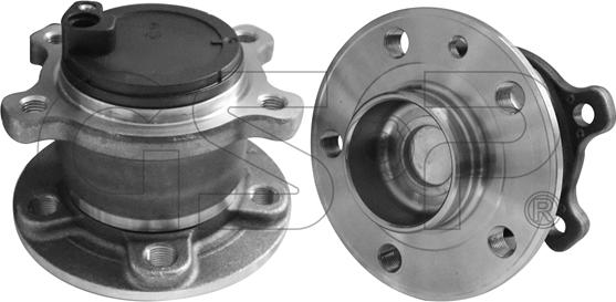 GSP 9400404 - Комплект подшипника ступицы колеса avtokuzovplus.com.ua