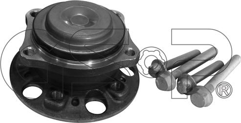 GSP 9400406K - Комплект подшипника ступицы колеса autodnr.net