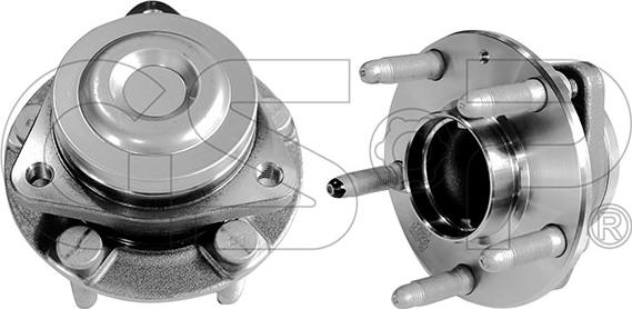 GSP 9400505 - Комплект підшипника маточини колеса autocars.com.ua