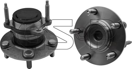 GSP 9400537 - Комплект подшипника ступицы колеса avtokuzovplus.com.ua