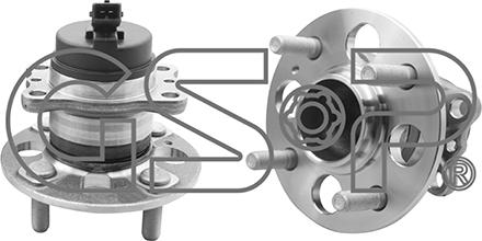 GSP 9400595 - Комплект підшипника маточини колеса autocars.com.ua