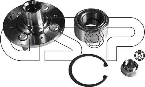 GSP 9426062K - Ступица колеса, поворотный кулак avtokuzovplus.com.ua