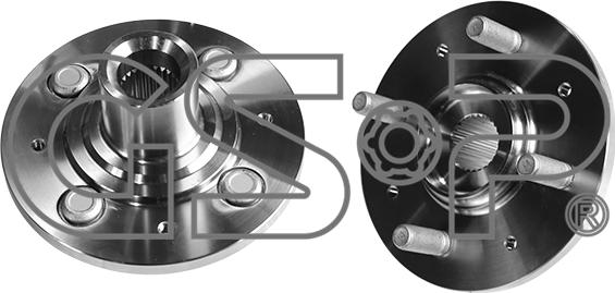 GSP 9426062 - Маточина колеса autocars.com.ua