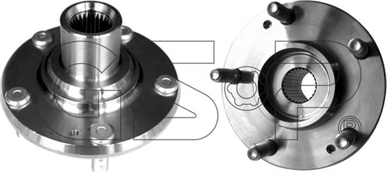 GSP 9427010 - Ступица колеса, поворотный кулак avtokuzovplus.com.ua