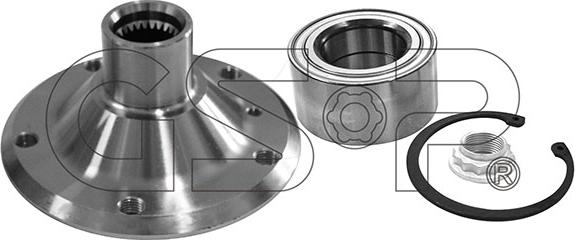 GSP 9427034K - Ступица колеса, поворотный кулак avtokuzovplus.com.ua