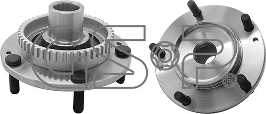 GSP 9428013 - Ступица колеса, поворотный кулак avtokuzovplus.com.ua