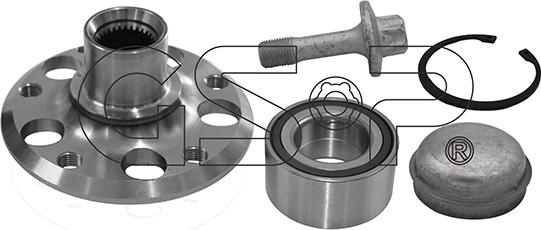 GSP 9430018A - Маточина колеса autocars.com.ua