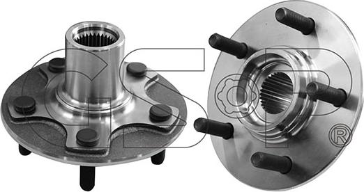 GSP 9432004 - Ступица колеса, поворотный кулак avtokuzovplus.com.ua