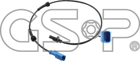 GSP 9A0343 - Датчик ABS, частота обертання колеса autocars.com.ua