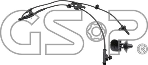 GSP 9A0524 - Датчик ABS, частота обертання колеса autocars.com.ua
