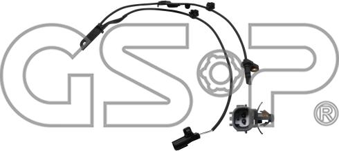 GSP 9A0526 - Датчик ABS, частота обертання колеса autocars.com.ua